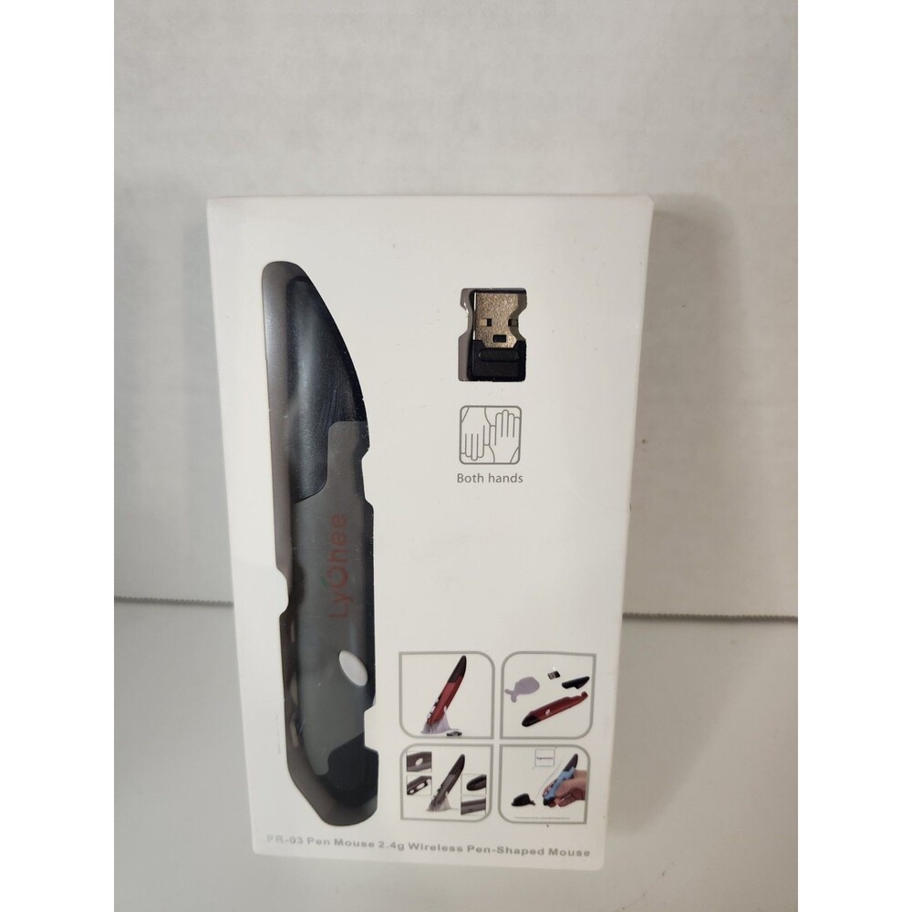 2.4G Wireless Pointing Pen Mouse USB Vertical Pocket Drawing Writing Pen Laptop